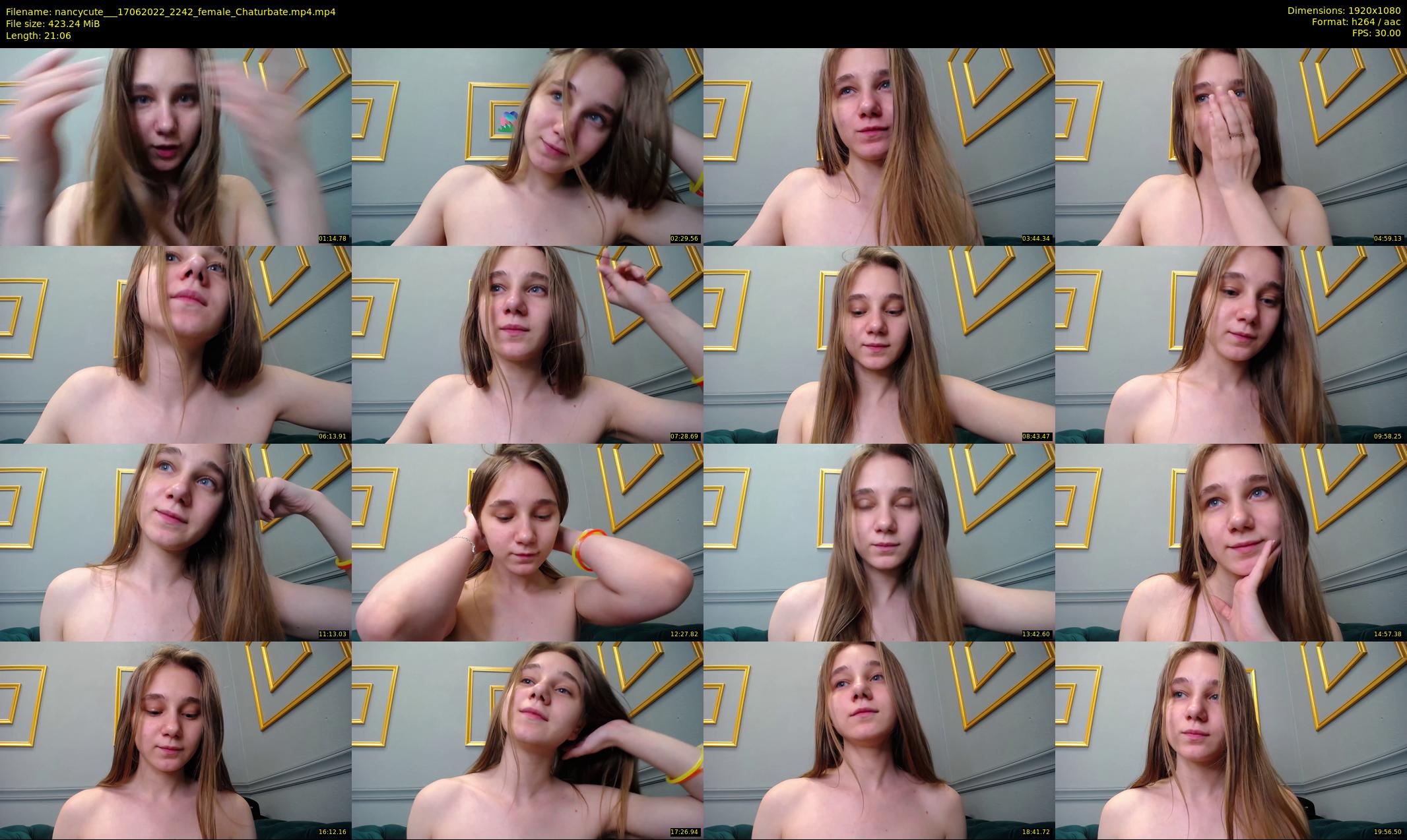 nancycute__ — 22 minute Chaturbate female cam show recording, 1080p, Jun 17, 2022