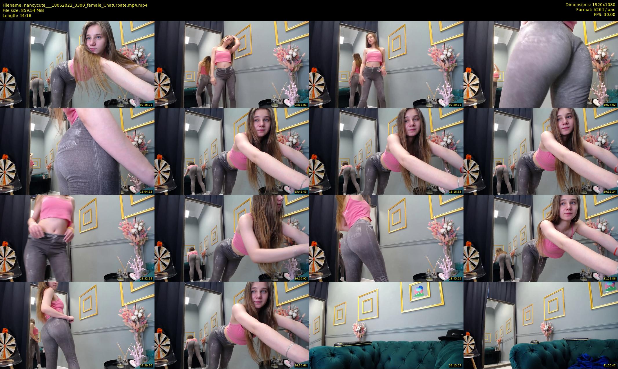 nancycute__ — 45 minute Chaturbate female cam show recording, 1080p, Jun 18, 2022