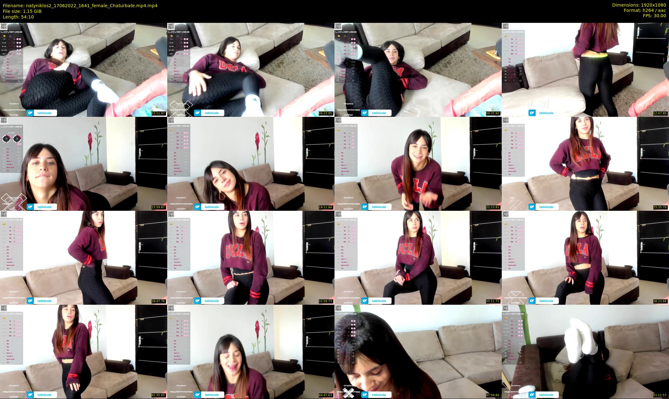natyniklos2 — 55 minute Chaturbate couple cam show recording, 1080p, Jun 17, 2022