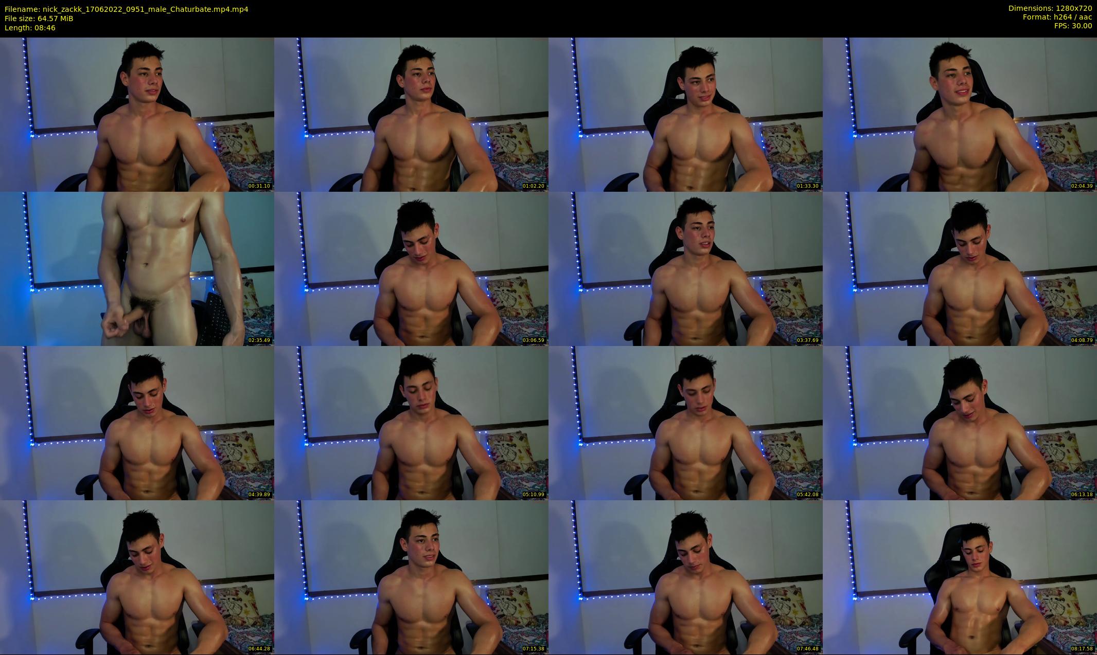 nick_zackk — 9 minute Chaturbate male cam show recording, 720p, Jun 17, 2022