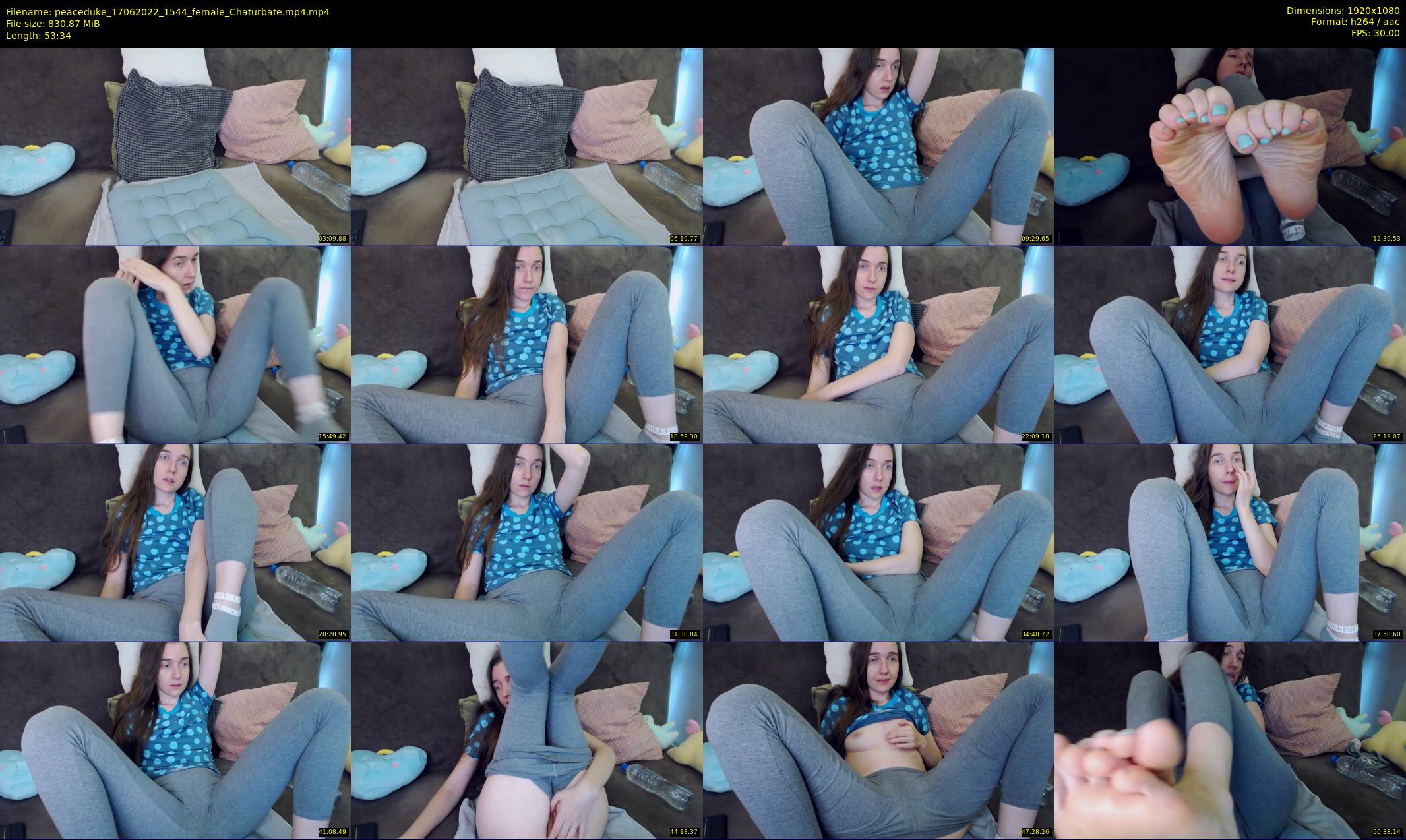 peaceduke — 54 minute Chaturbate female cam show recording, 1080p, Jun 17, 2022