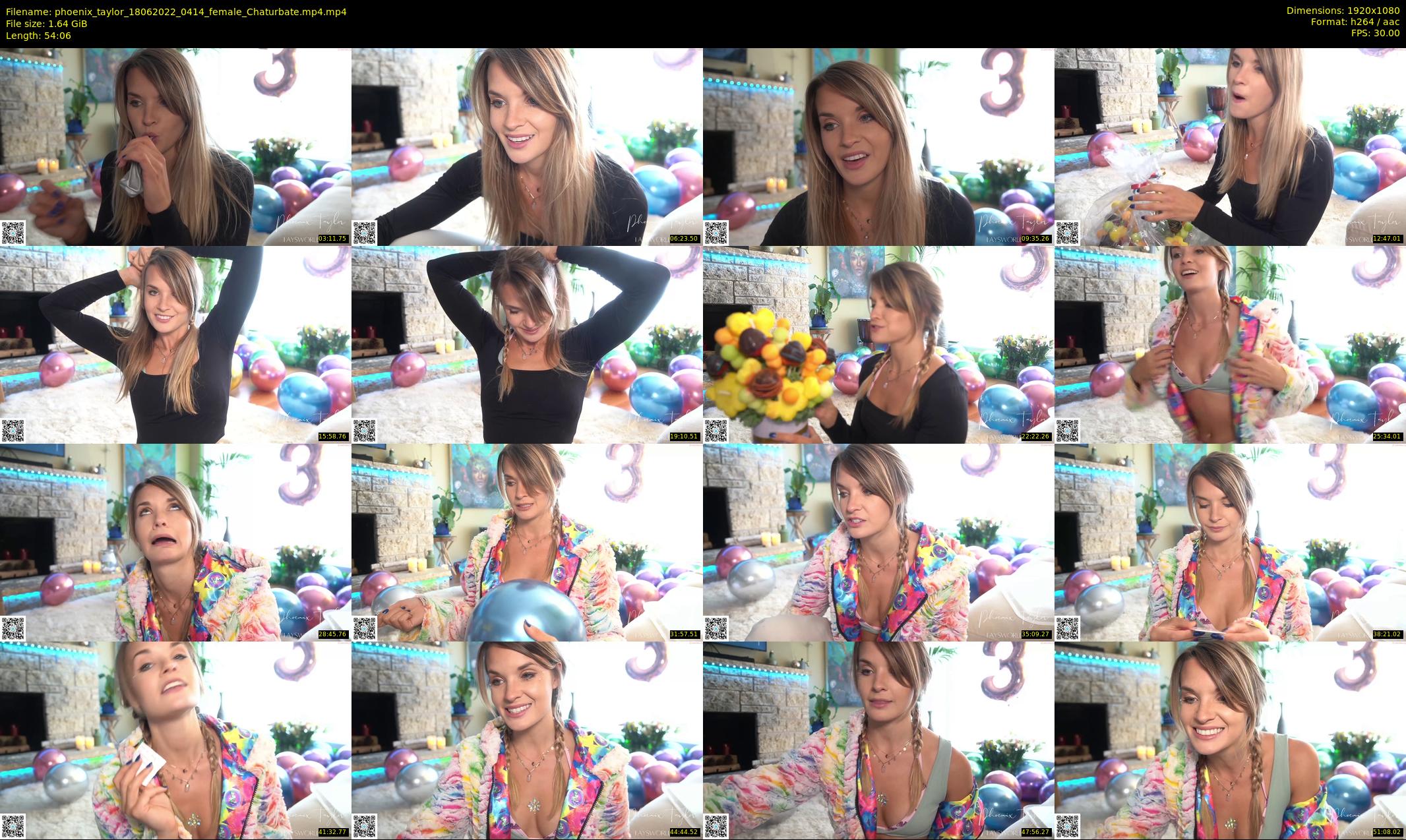 phoenix_taylor — 55 minute Chaturbate female cam show recording, 1080p, Jun 18, 2022
