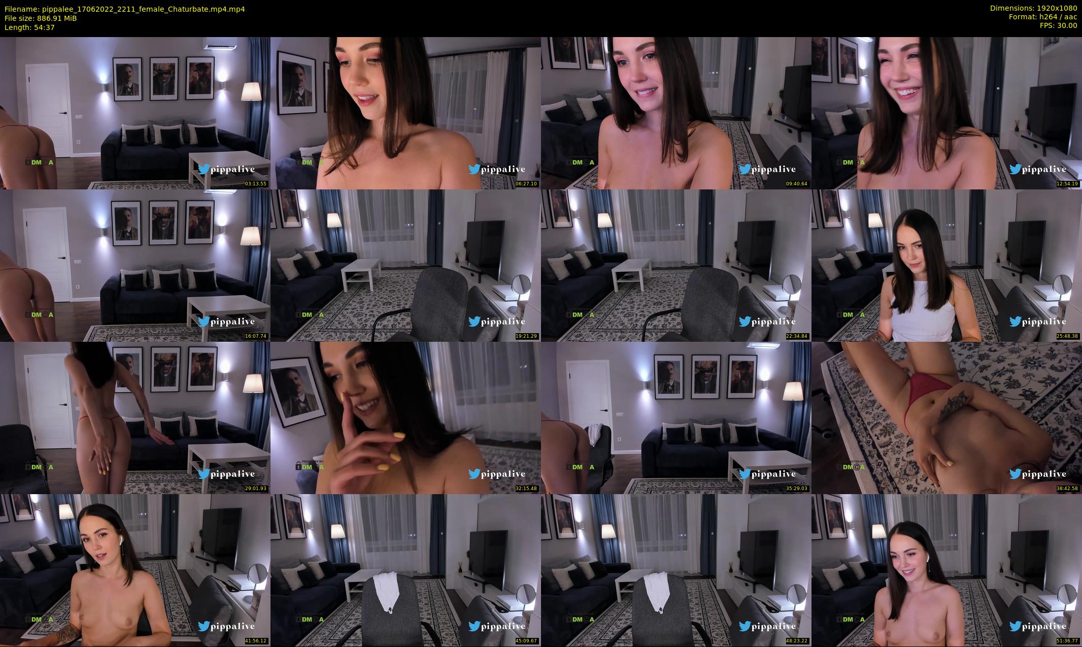 pippalee — 55 minute Chaturbate female cam show recording, 1080p, Jun 17, 2022