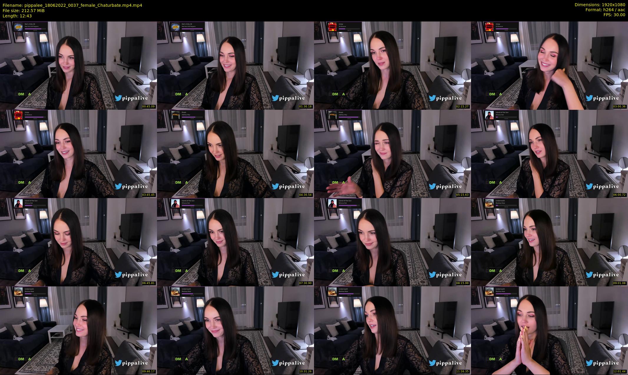 pippalee — 13 minute Chaturbate female cam show recording, 1080p, Jun 18, 2022