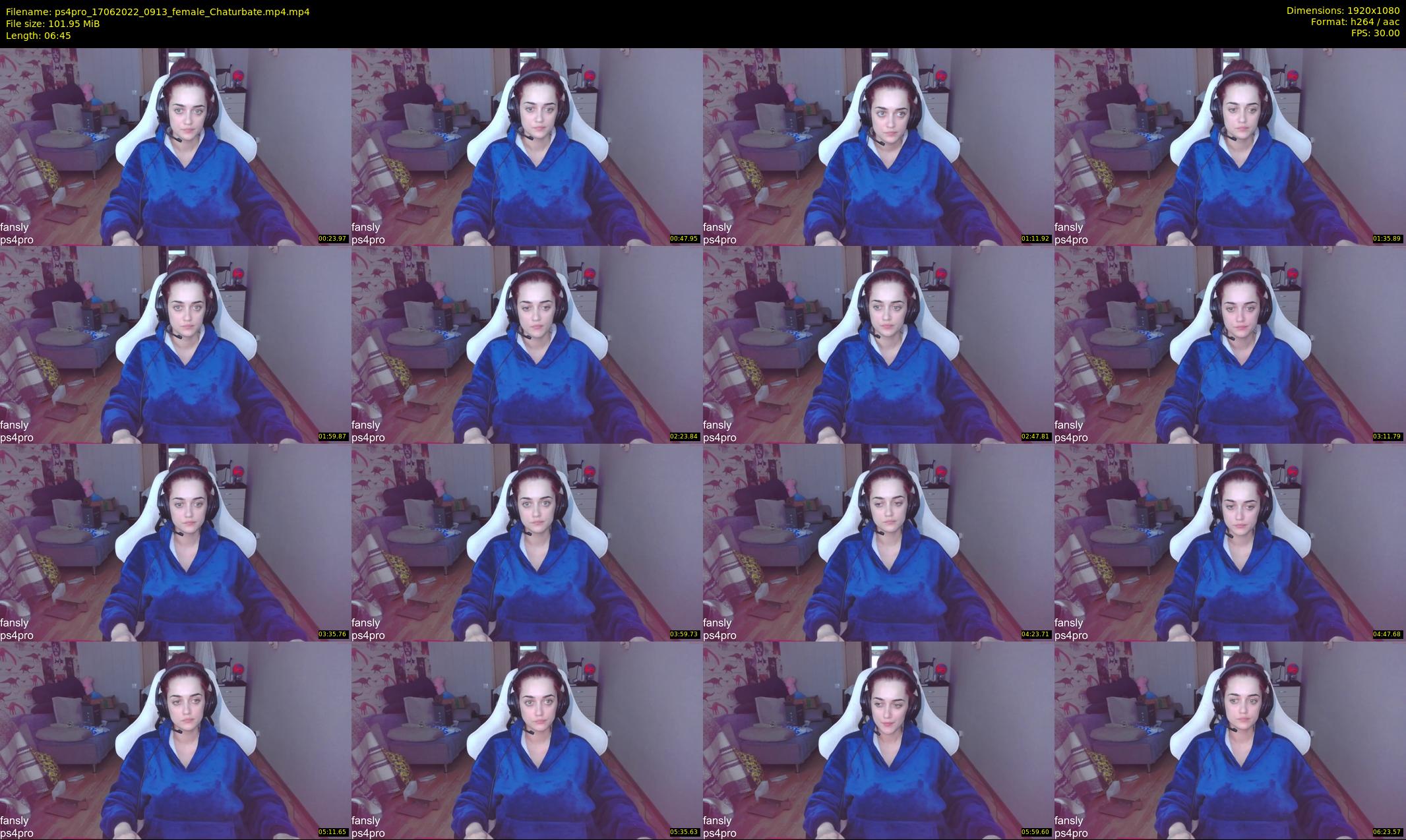 ps4pro — 7 minute Chaturbate female cam show recording, 1080p, Jun 17, 2022