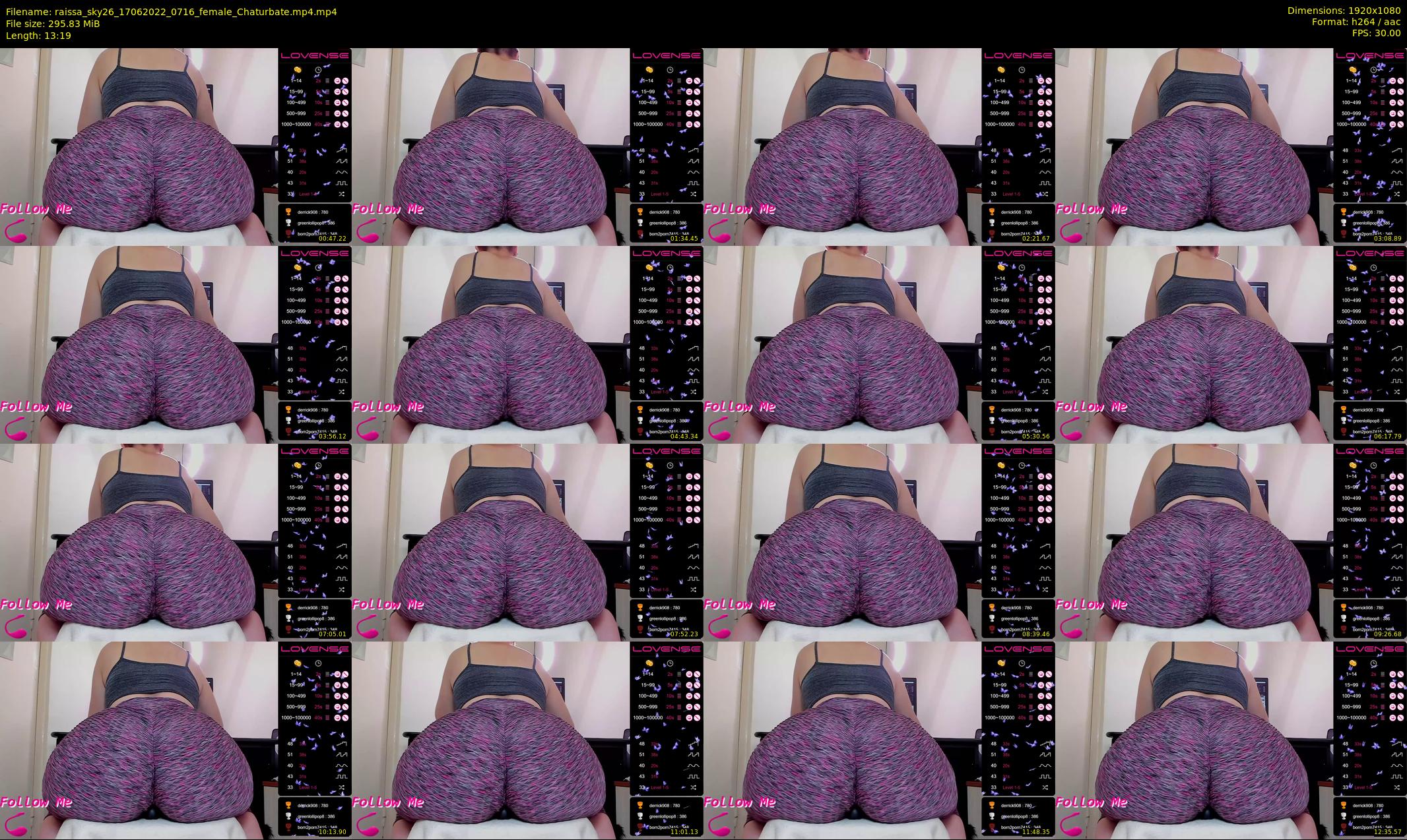 raissa_sky26 — 14 minute Chaturbate female cam show recording, 1080p, Jun 17, 2022