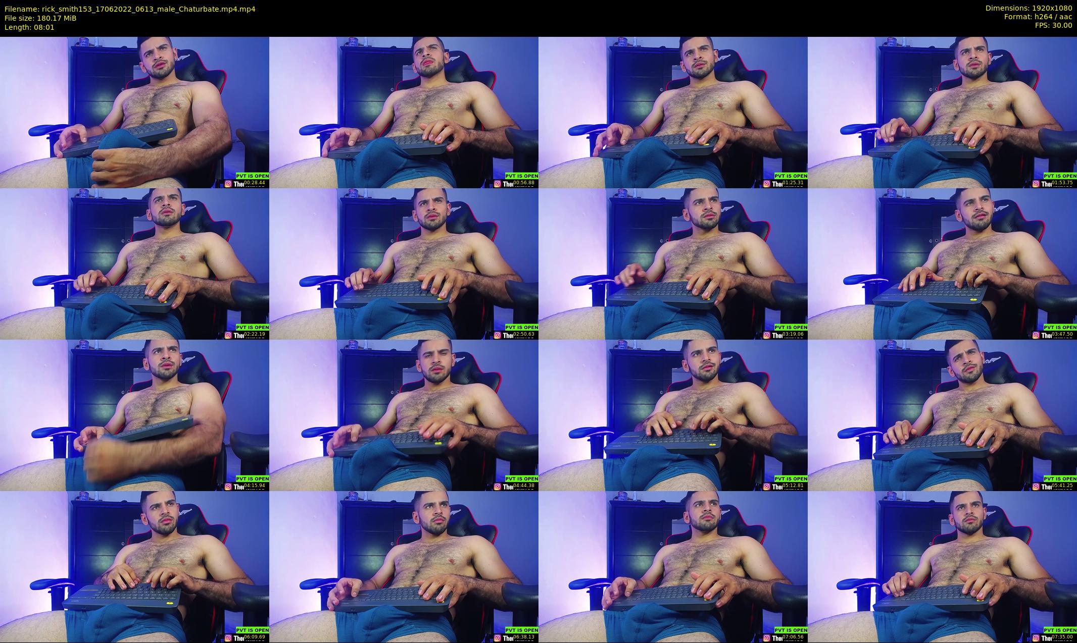rick_smith153 — 9 minute Chaturbate male cam show recording, 1080p, Jun 17, 2022