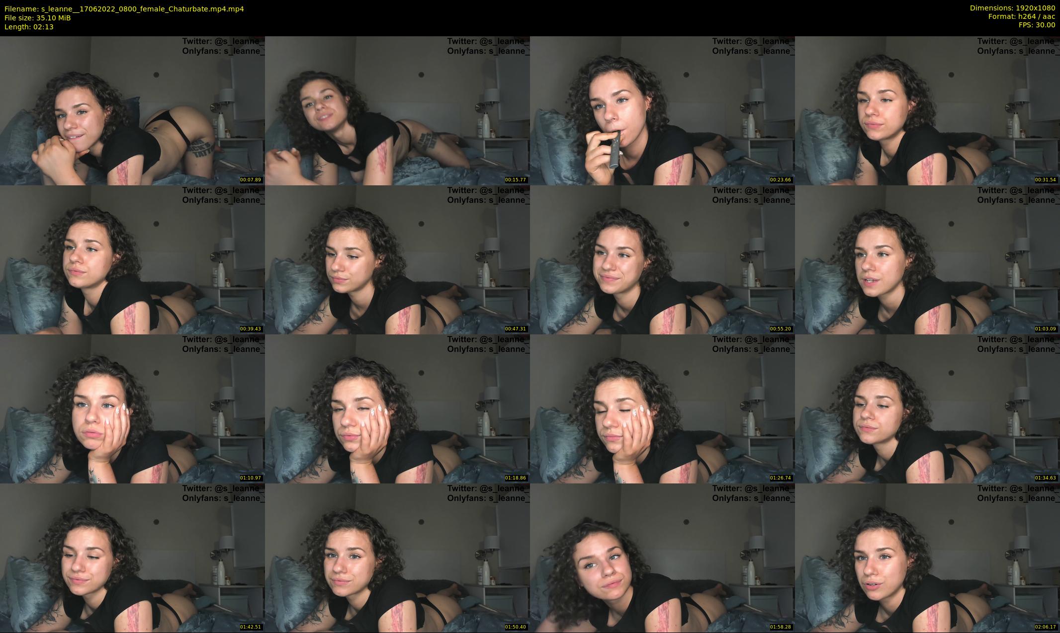 s_leanne_ — 3 minute Chaturbate female cam show recording, 1080p, Jun 17, 2022