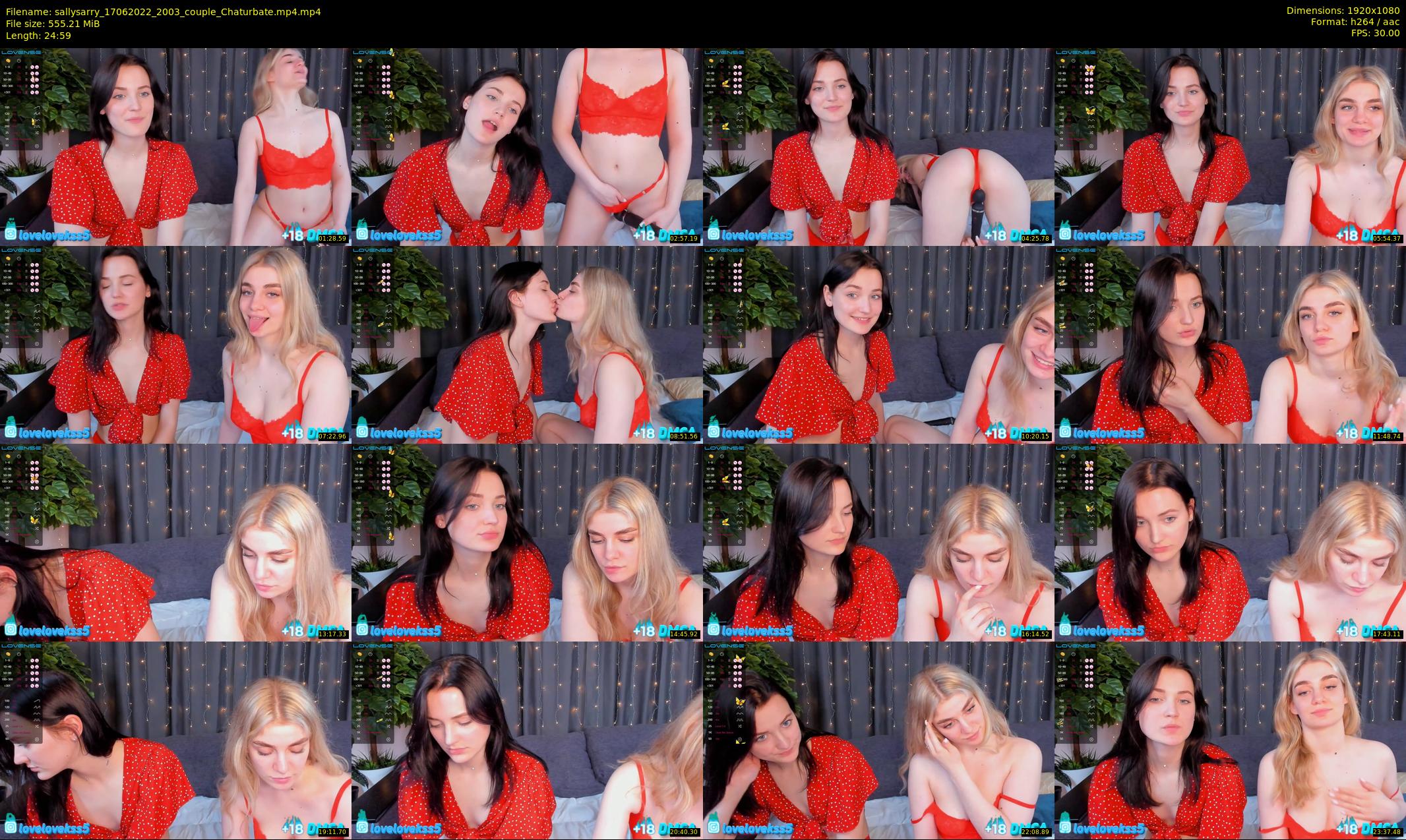 sallysarry — 25 minute Chaturbate couple cam show recording, 1080p, Jun 17, 2022