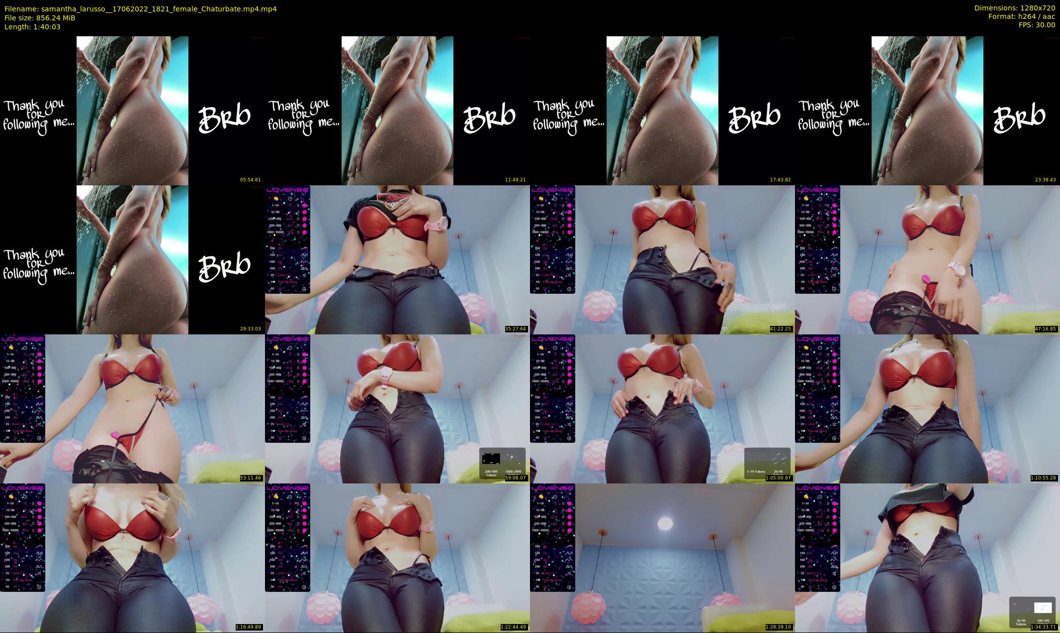 samantha_larusso_ — 101 minute Chaturbate couple cam show recording, 720p, Jun 17, 2022
