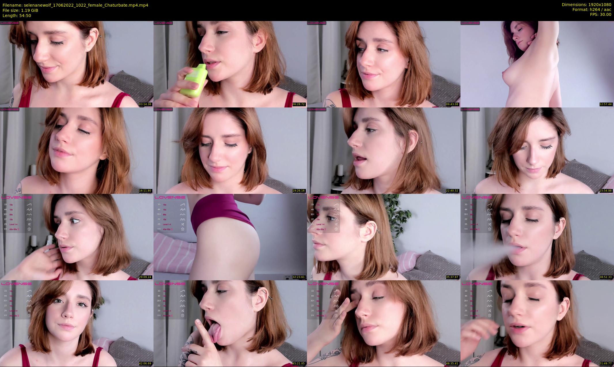 selenanewolf — 55 minute Chaturbate couple cam show recording, 1080p, Jun 17, 2022