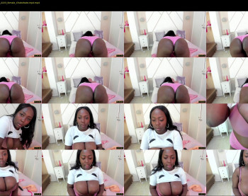 selene_ebony — 25 minute Chaturbate female cam show recording, 1080p, Jun 17, 2022