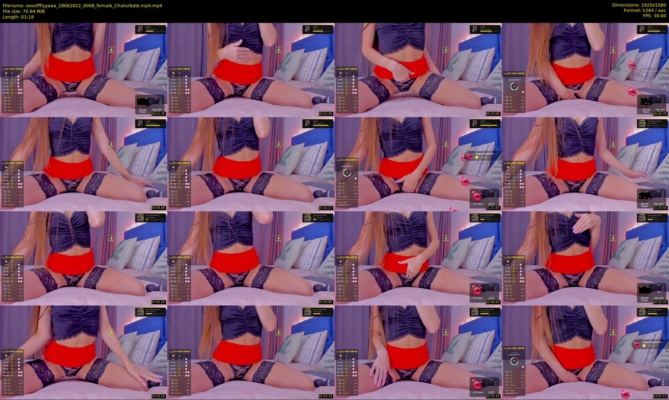 sooofffiyyaaa — 4 minute Chaturbate female cam show recording, 1080p, Jun 18, 2022