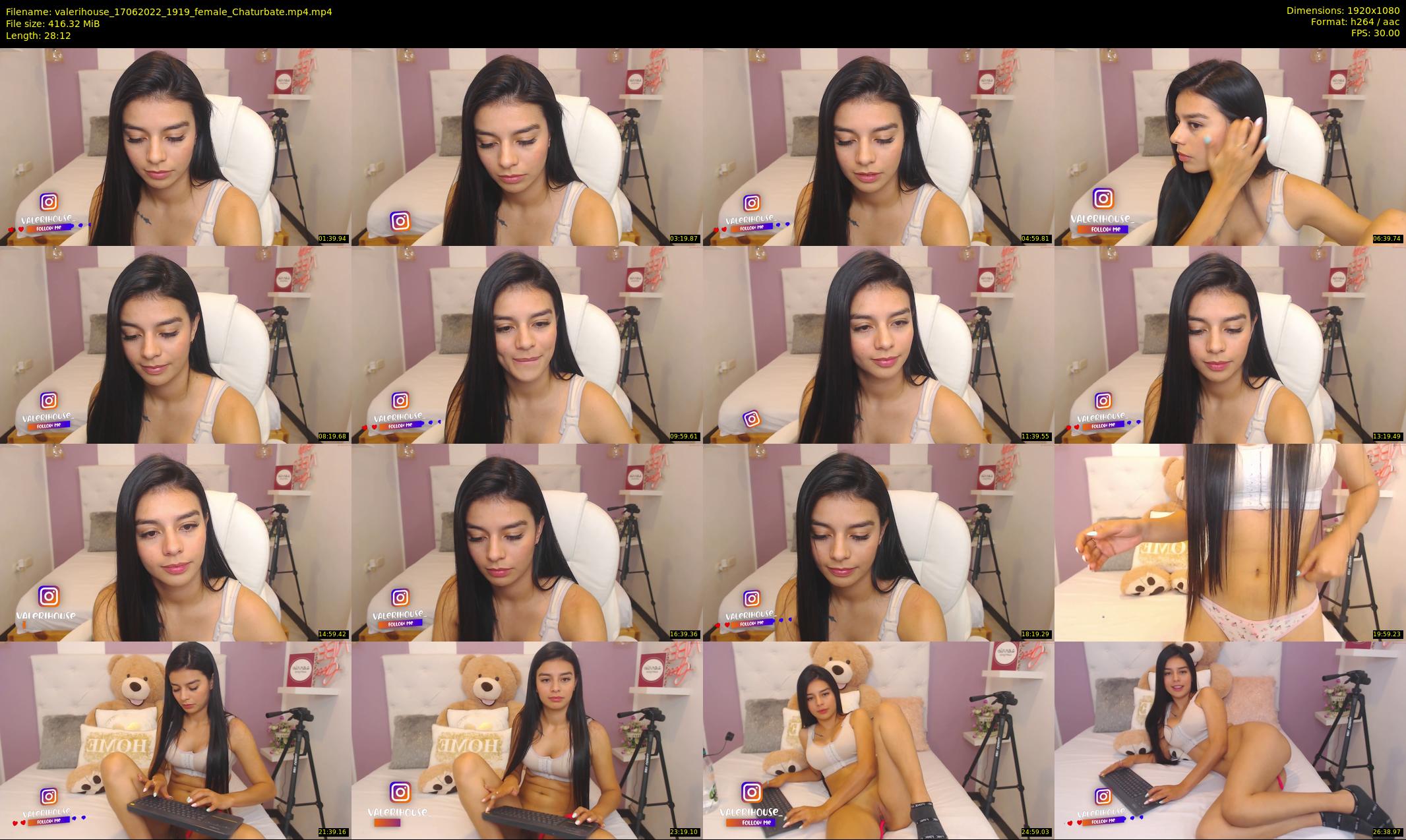 valerihouse — 29 minute Chaturbate female cam show recording, 1080p, Jun 17, 2022