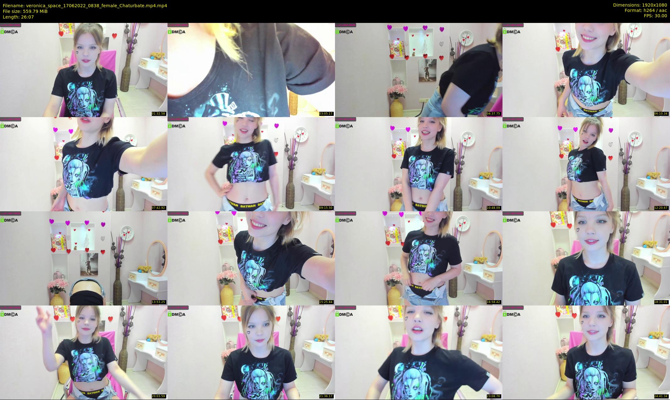 veronica_space — 27 minute Chaturbate female cam show recording, 1080p, Jun 17, 2022