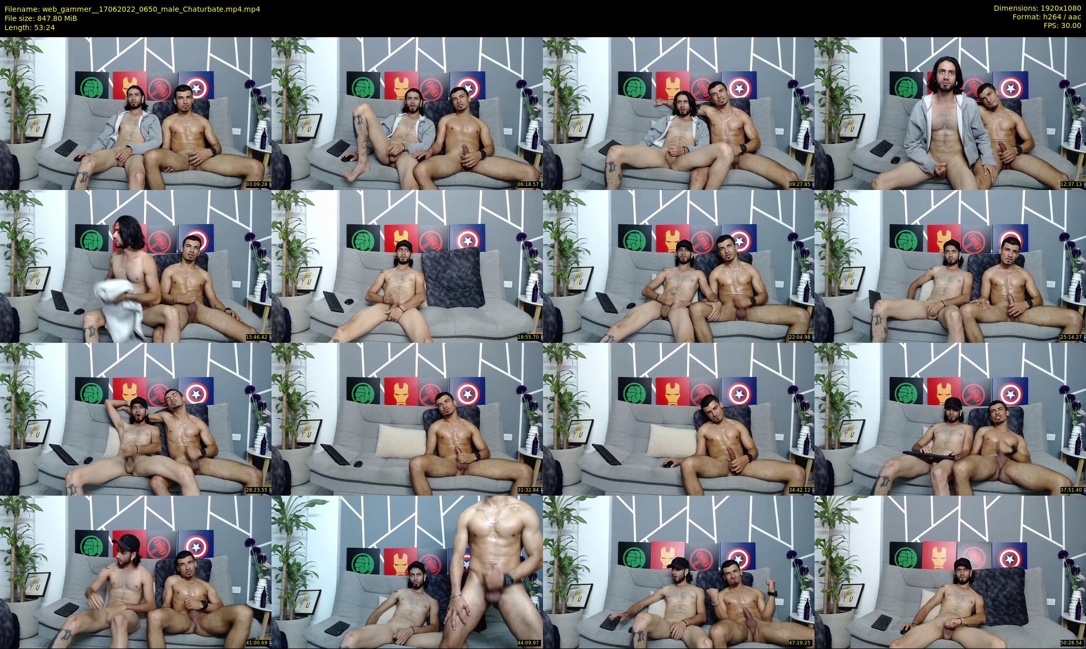 web_gammer_ — 54 minute Chaturbate male cam show recording, 1080p, Jun 17, 2022