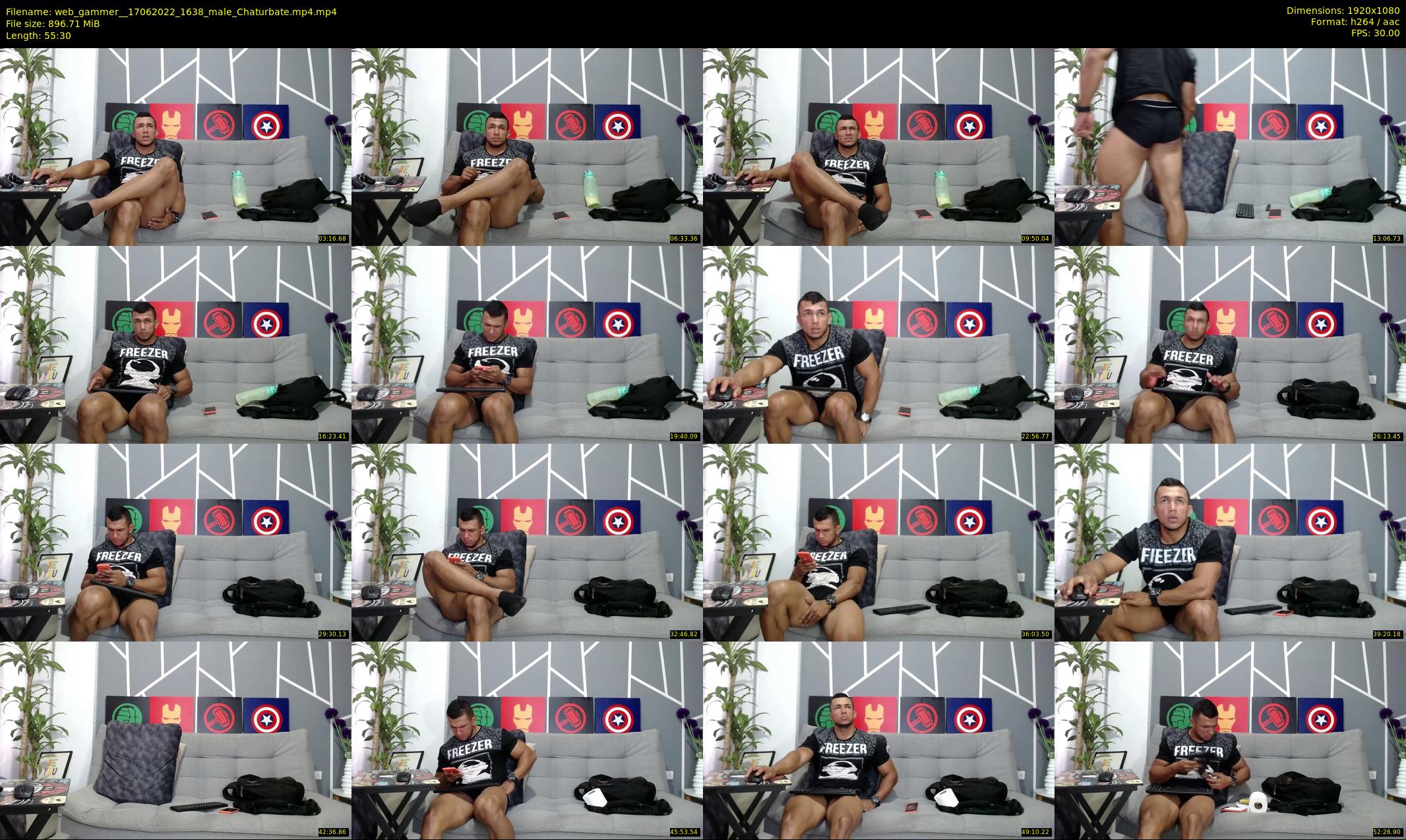 web_gammer_ — 56 minute Chaturbate male cam show recording, 1080p, Jun 17, 2022