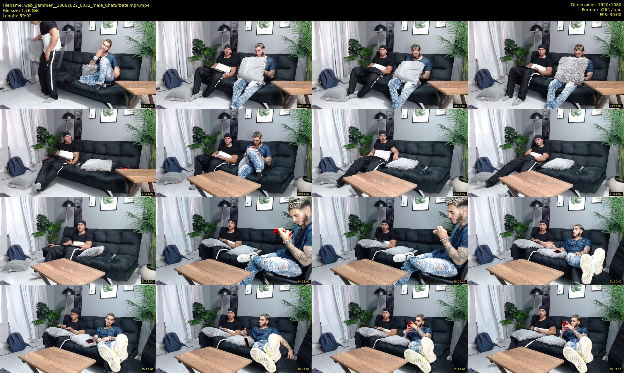 web_gammer_ — 60 minute Chaturbate male cam show recording, 1080p, Jun 18, 2022