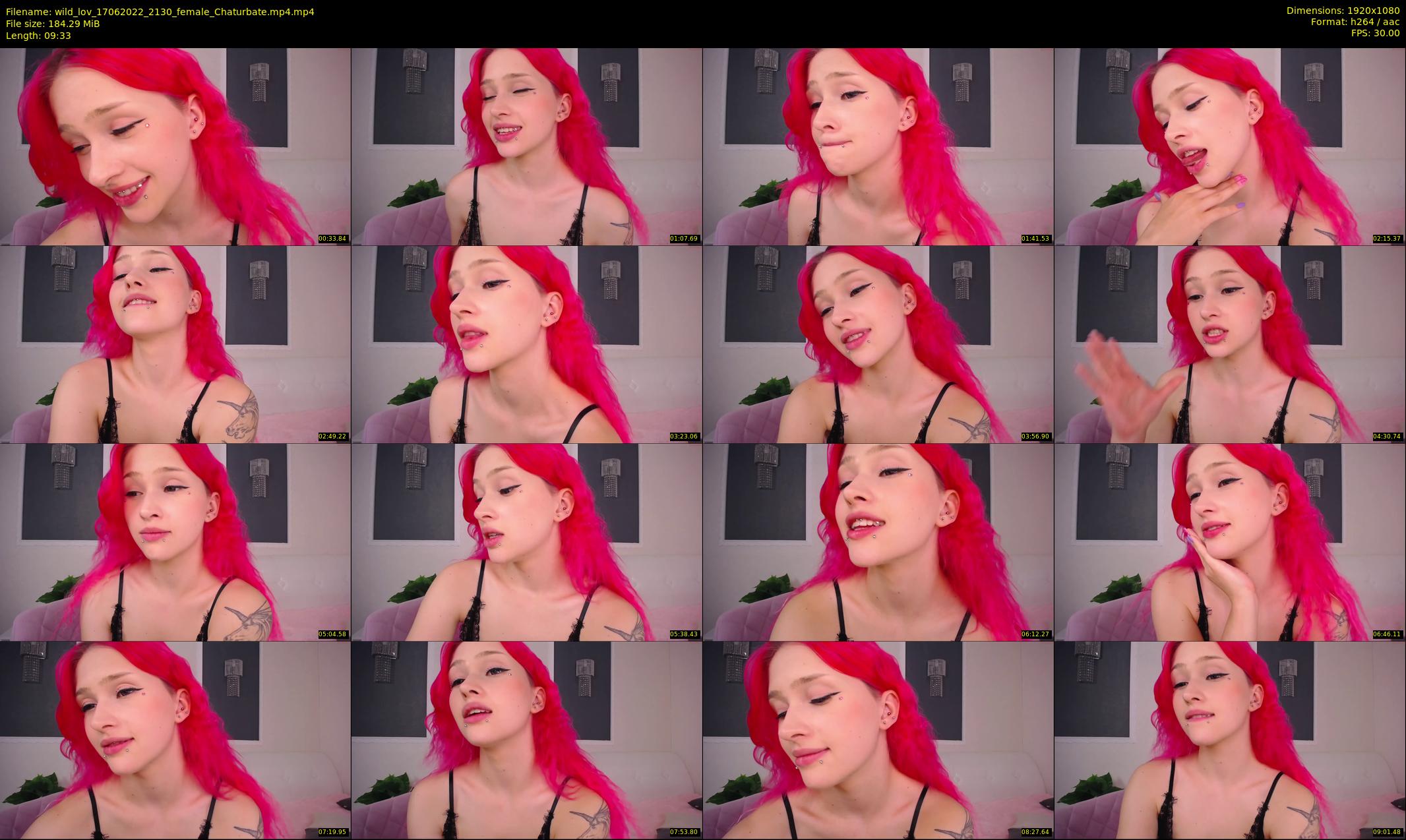 wild_lov — 10 minute Chaturbate female cam show recording, 1080p, Jun 17, 2022
