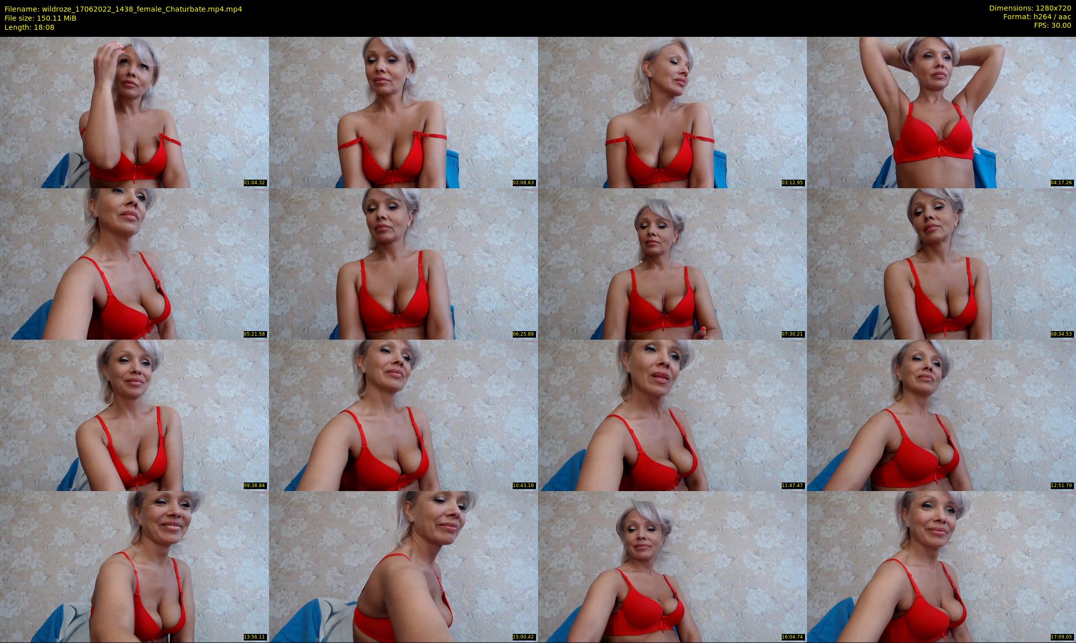 wildroze — 19 minute Chaturbate female cam show recording, 720p, Jun 17, 2022