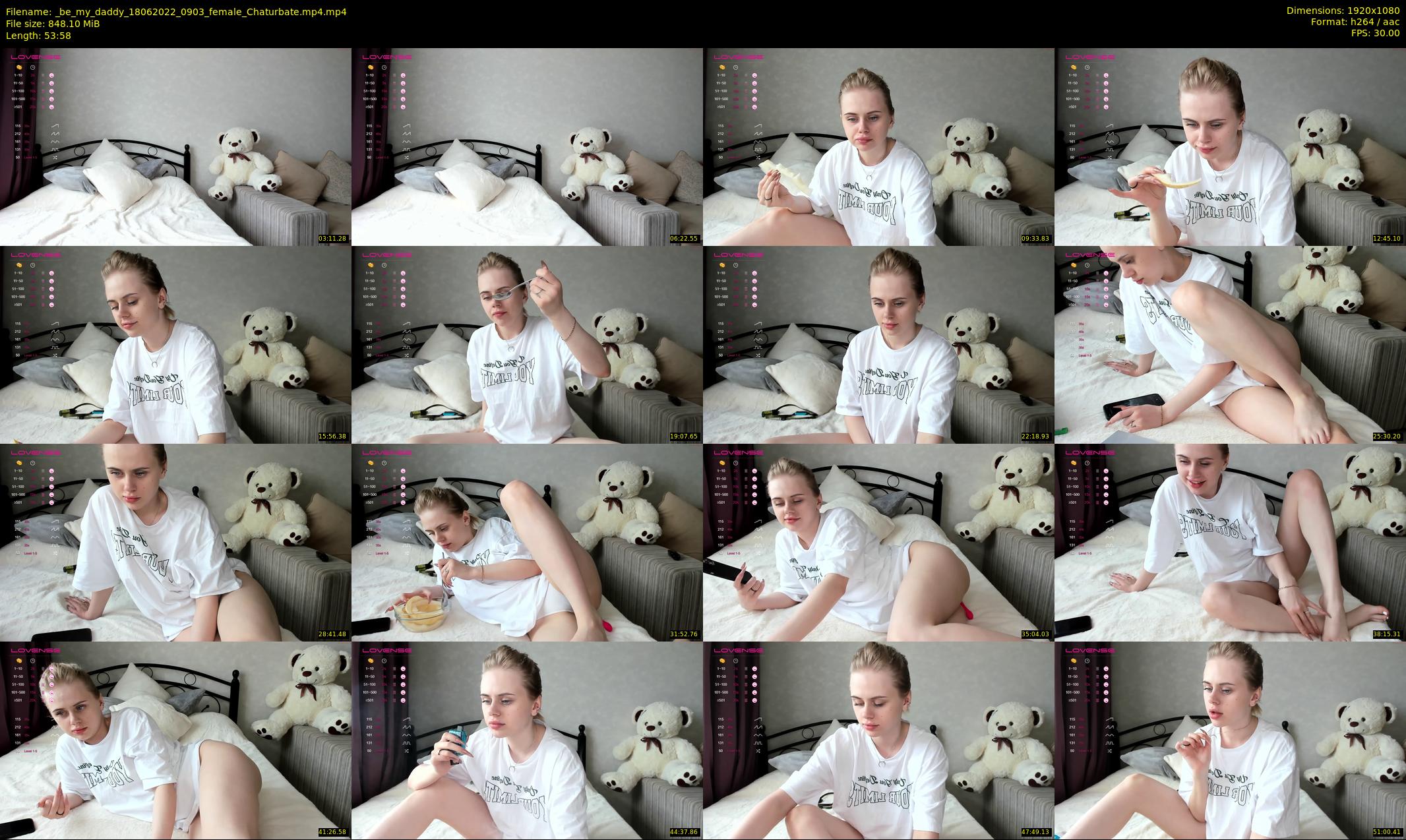 _be_my_daddy — 54 minute Chaturbate female cam show recording, 1080p, Jun 18, 2022