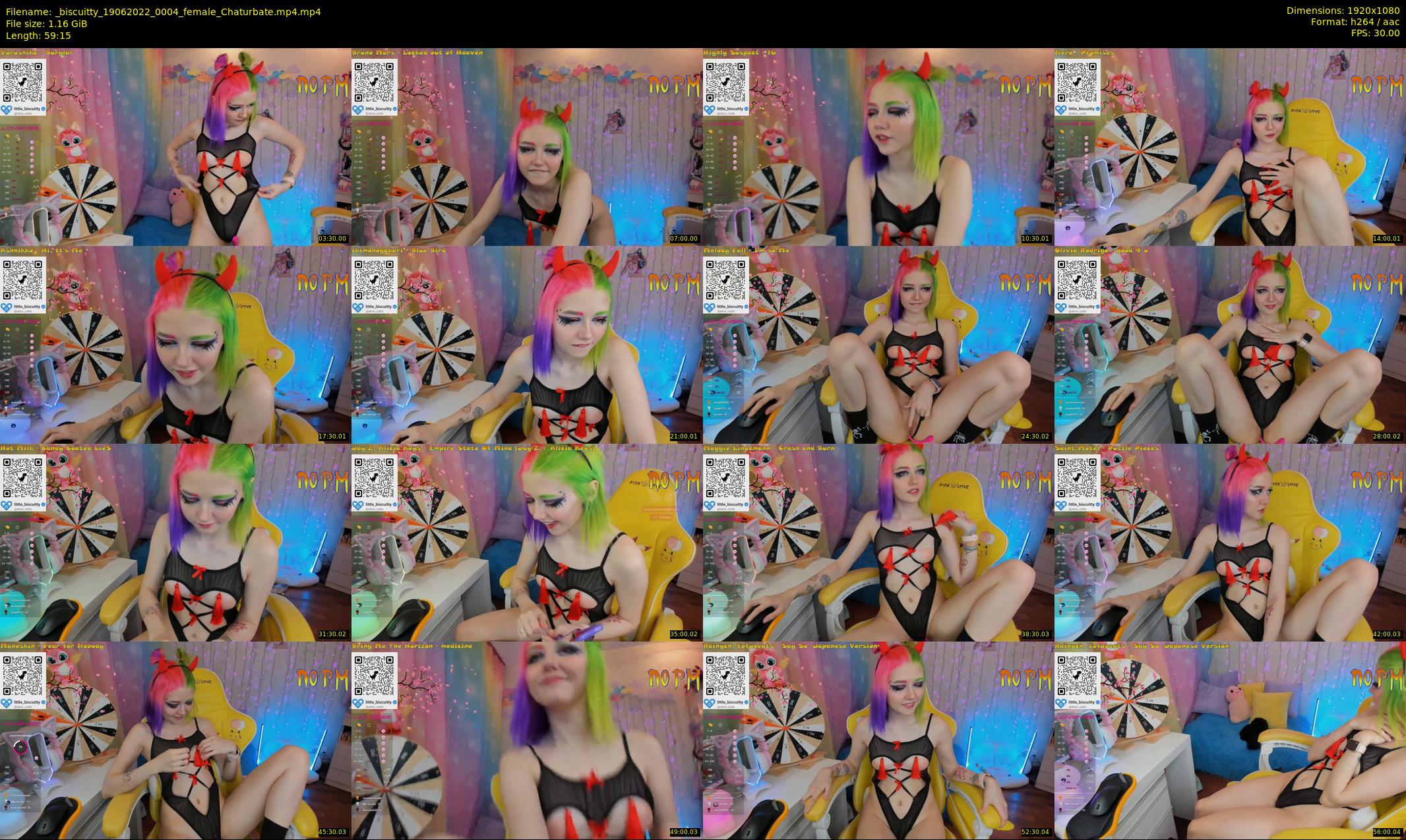 _biscuitty — 60 minute Chaturbate female cam show recording, 1080p, Jun 19, 2022