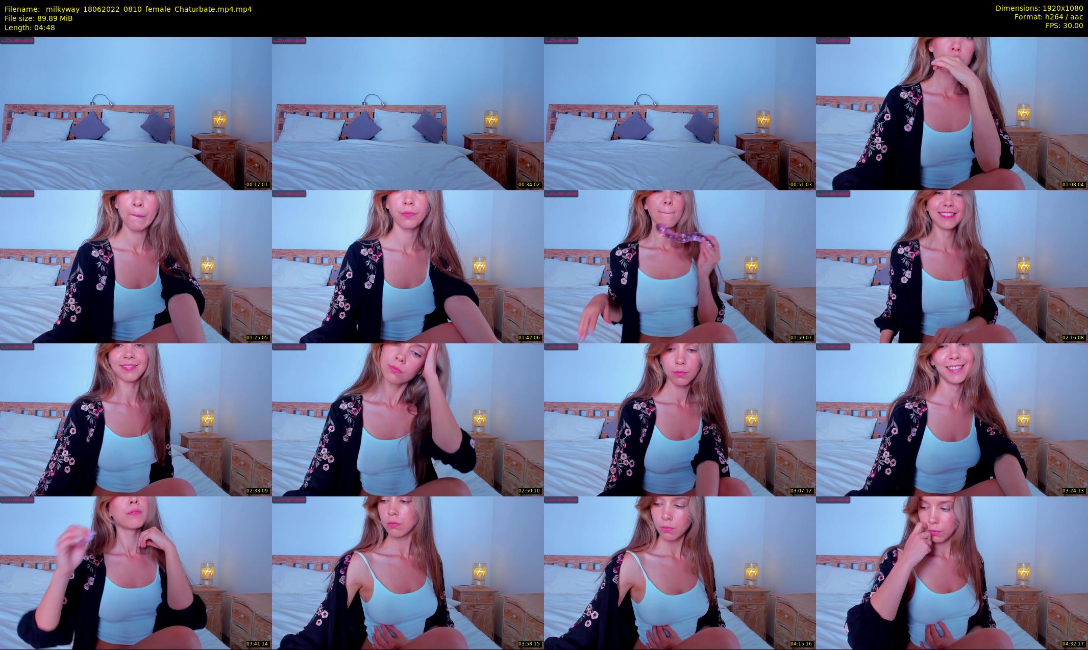_milkyway — 5 minute Chaturbate female cam show recording, 1080p, Jun 18, 2022