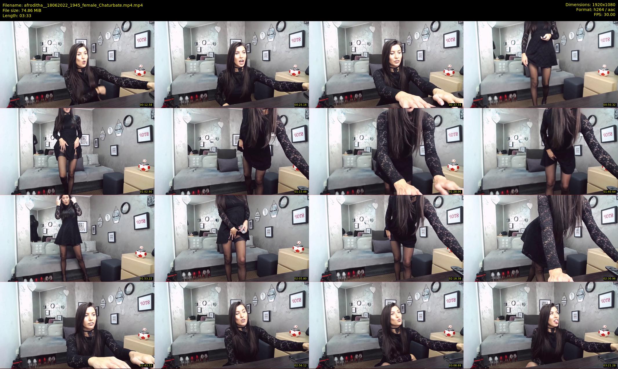 afroditha_ — 4 minute Chaturbate female cam show recording, 1080p, Jun 18, 2022