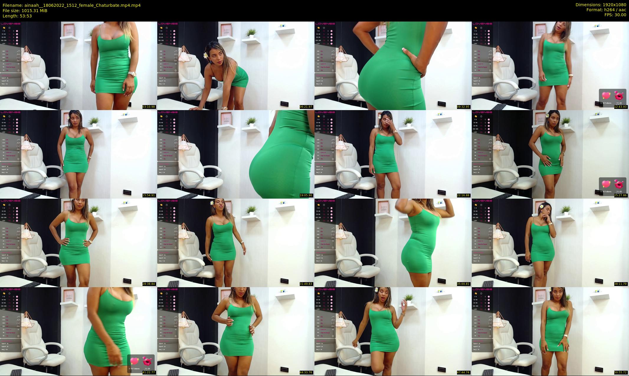ainaah_ — 54 minute Chaturbate female cam show recording, 1080p, Jun 18, 2022