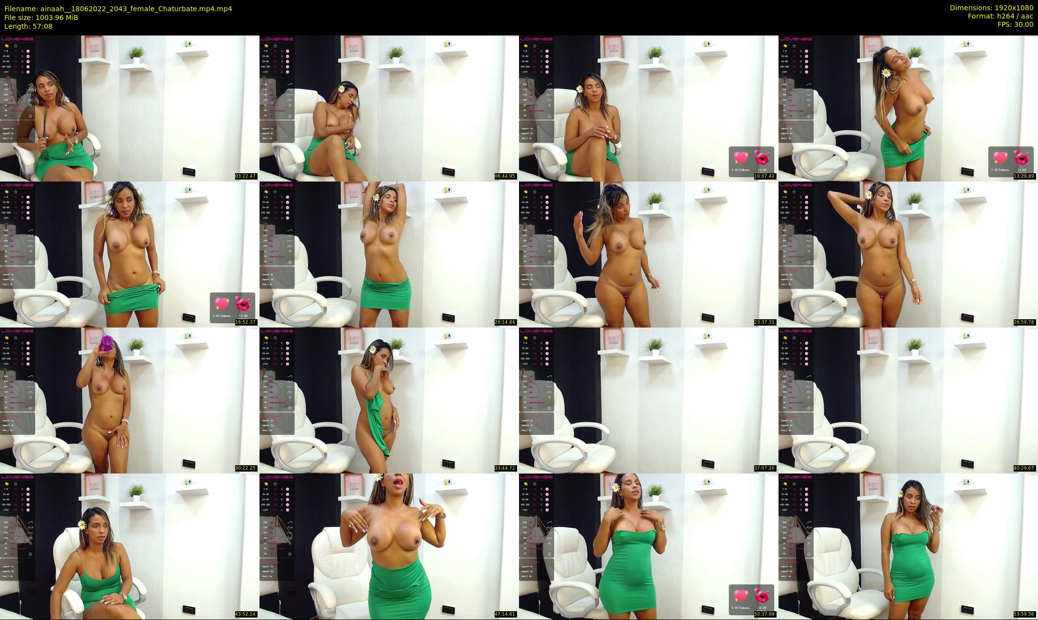 ainaah_ — 58 minute Chaturbate female cam show recording, 1080p, Jun 18, 2022