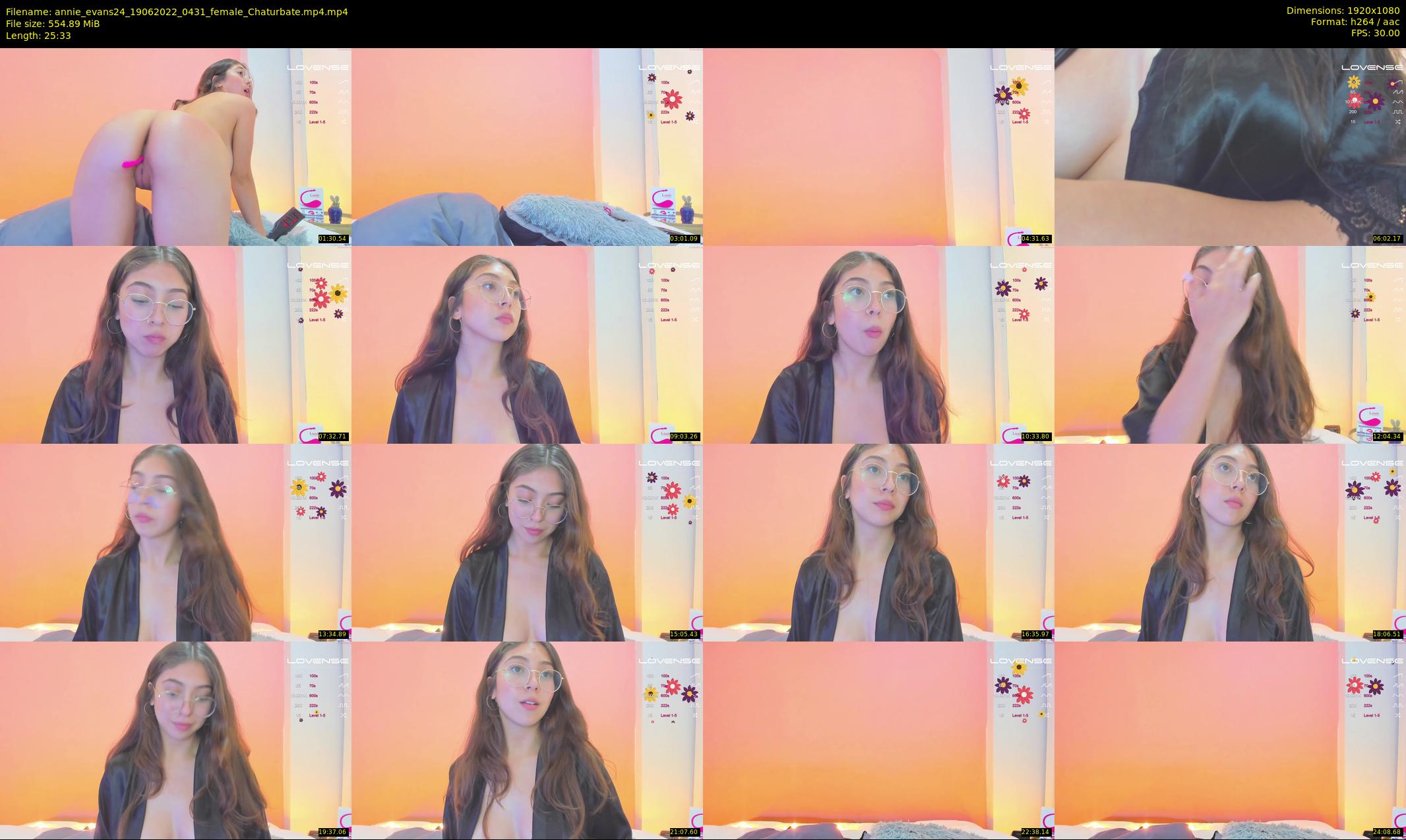annie_evans24 — 26 minute Chaturbate female cam show recording, 1080p, Jun 19, 2022