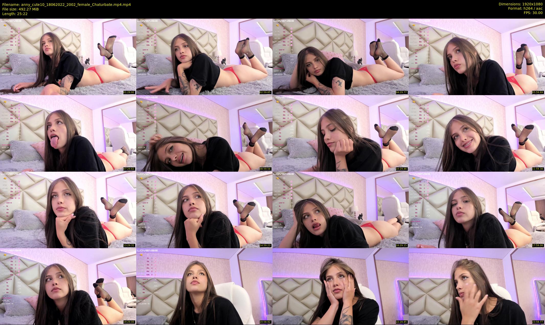 anny_cute10 — 26 minute Chaturbate female cam show recording, 1080p, Jun 18, 2022