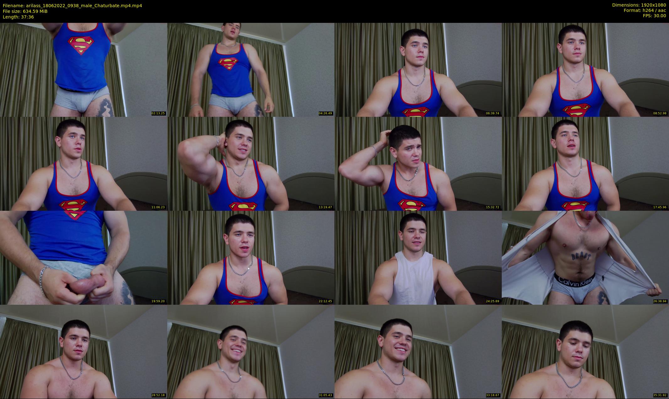 arilass — 38 minute Chaturbate male cam show recording, 1080p, Jun 18, 2022