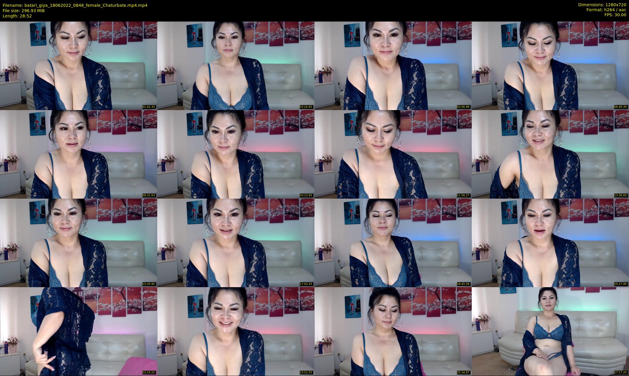 batari_giya — 29 minute Chaturbate female cam show recording, 720p, Jun 18, 2022
