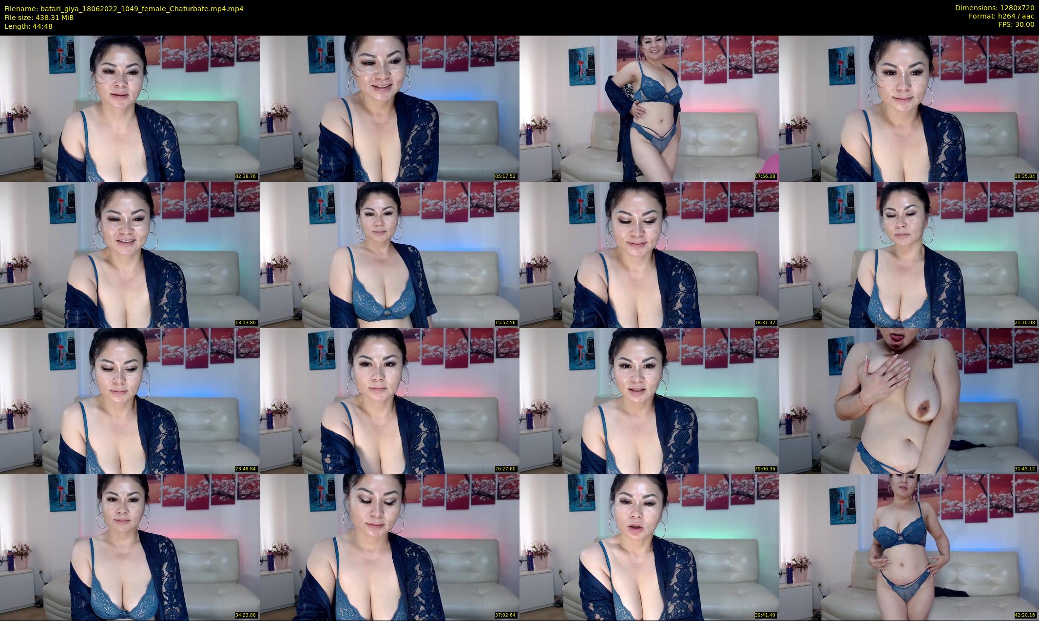 batari_giya — 45 minute Chaturbate female cam show recording, 720p, Jun 18, 2022