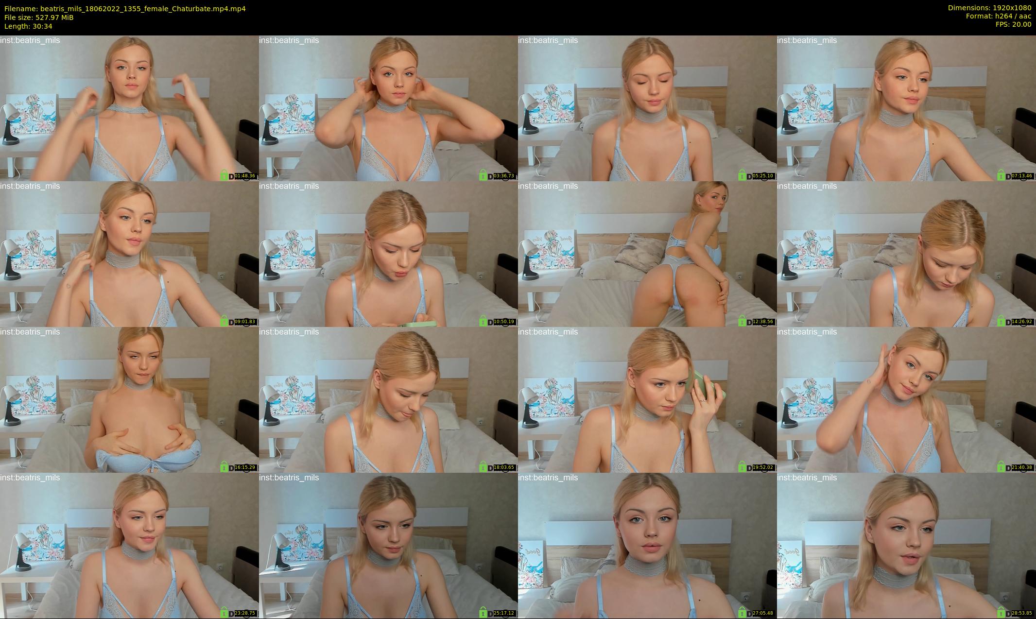 beatris_mils — 31 minute Chaturbate female cam show recording, 1080p, Jun 18, 2022