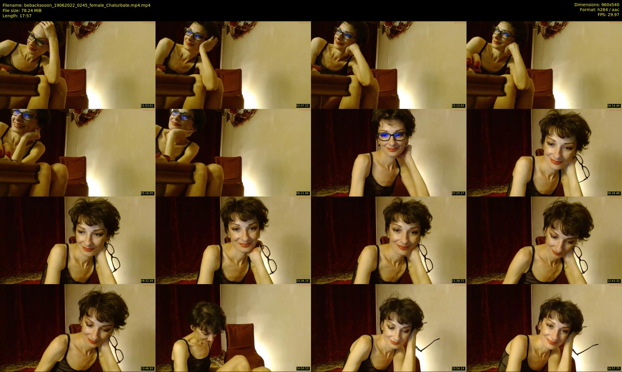 bebacksooon — 18 minute Chaturbate female cam show recording, 480p, Jun 19, 2022