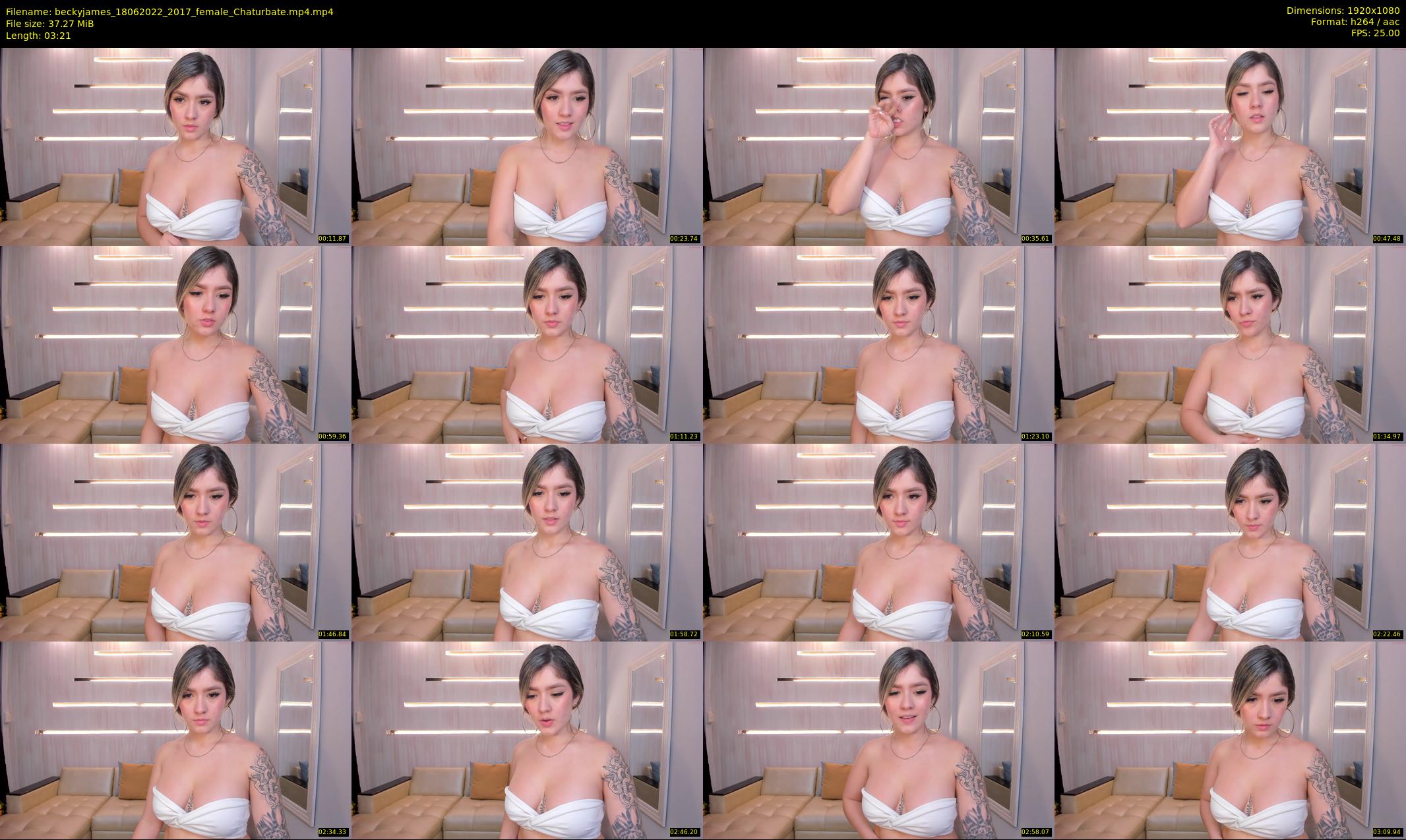 beckyjames — 4 minute Chaturbate female cam show recording, 1080p, Jun 18, 2022