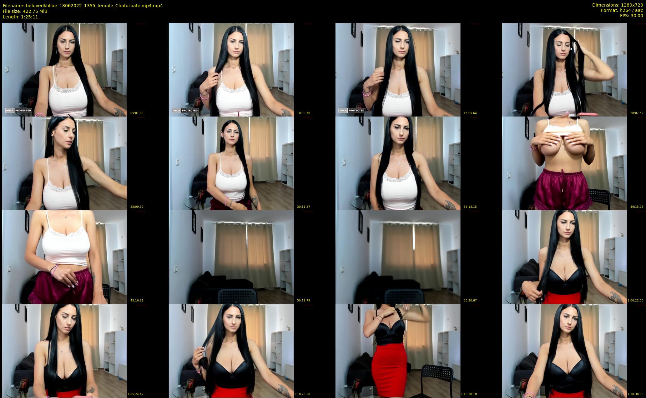 belovedkhlloe — 86 minute Chaturbate female cam show recording, 720p, Jun 18, 2022