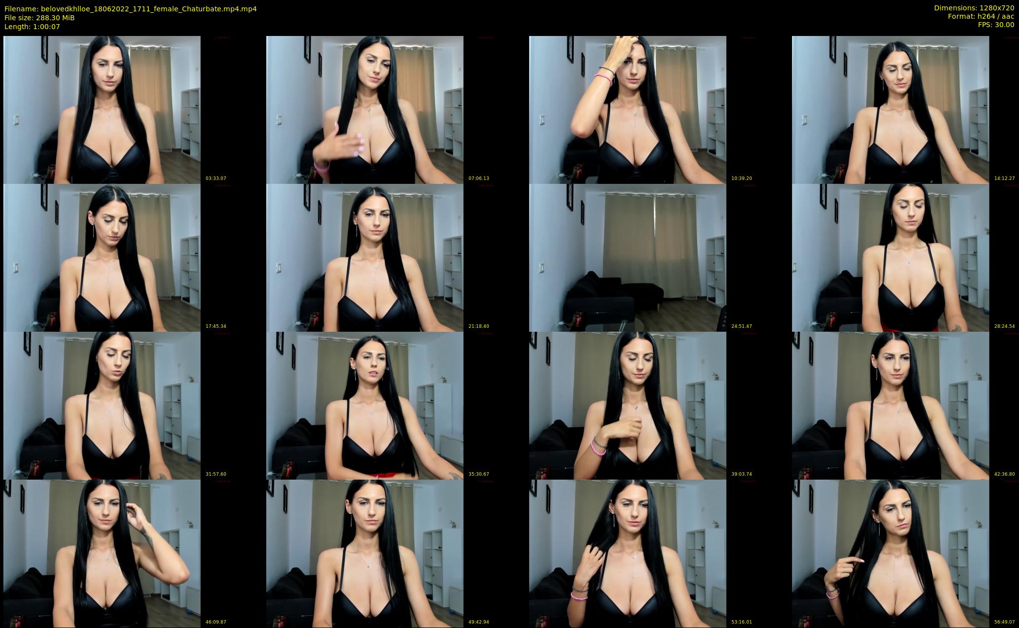 belovedkhlloe — 61 minute Chaturbate female cam show recording, 720p, Jun 18, 2022
