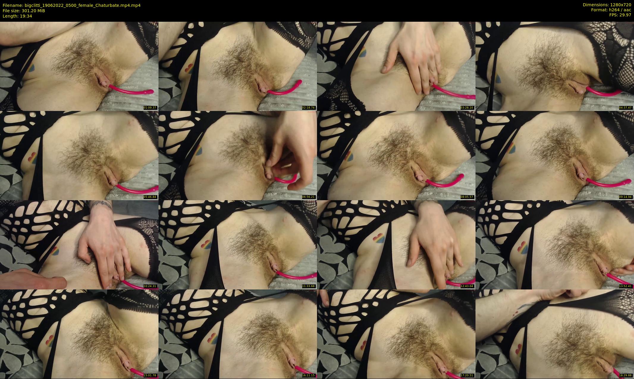 bigclitti — 20 minute Chaturbate female cam show recording, 720p, Jun 19, 2022