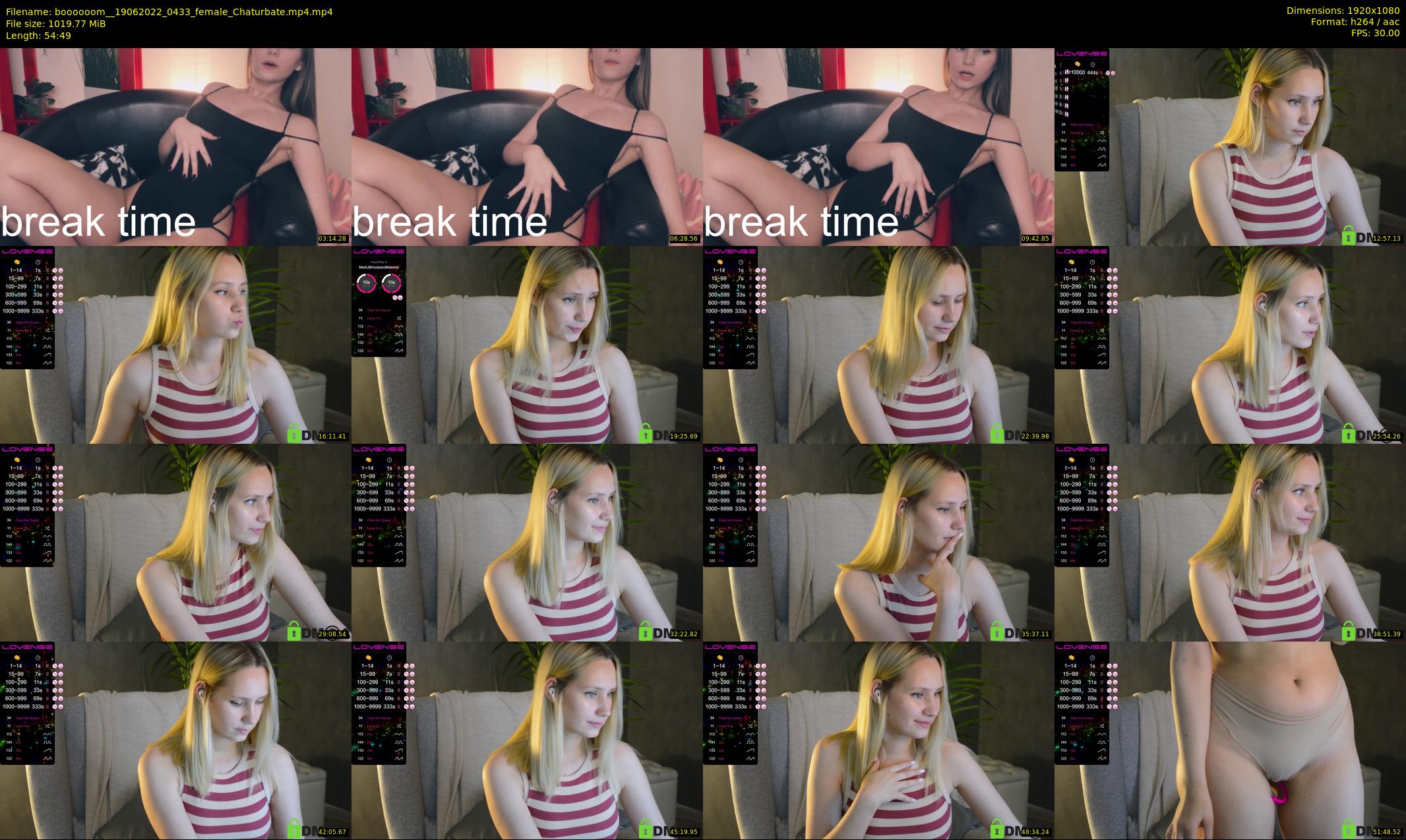 boooooom_ — 55 minute Chaturbate female cam show recording, 1080p, Jun 19, 2022