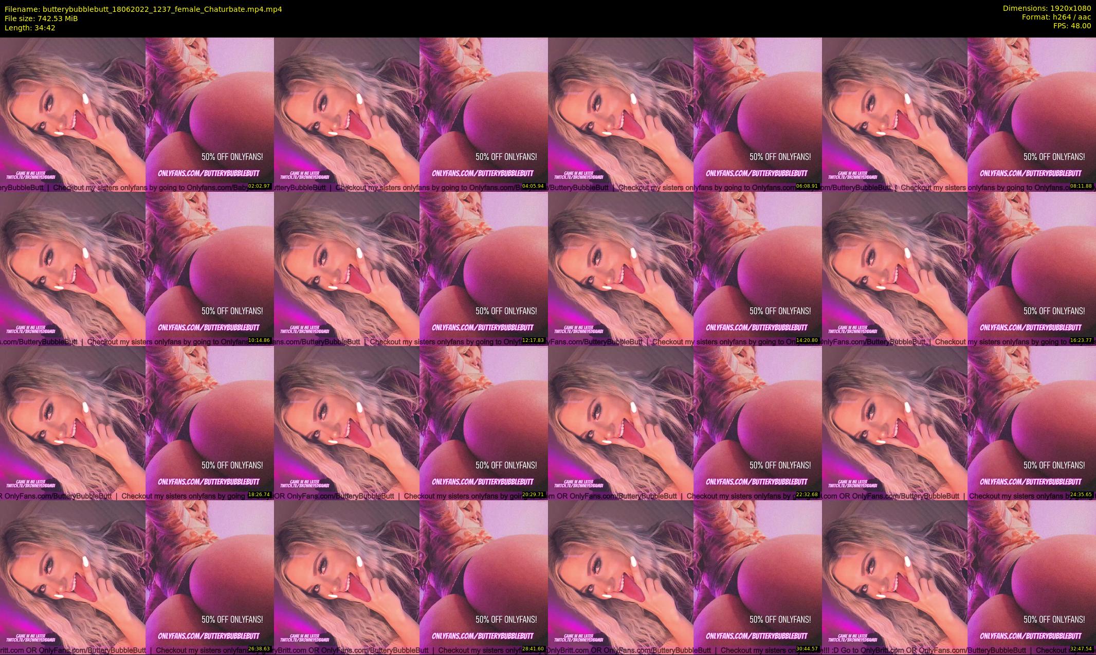 butterybubblebutt — 35 minute Chaturbate couple cam show recording, 1080p, Jun 18, 2022