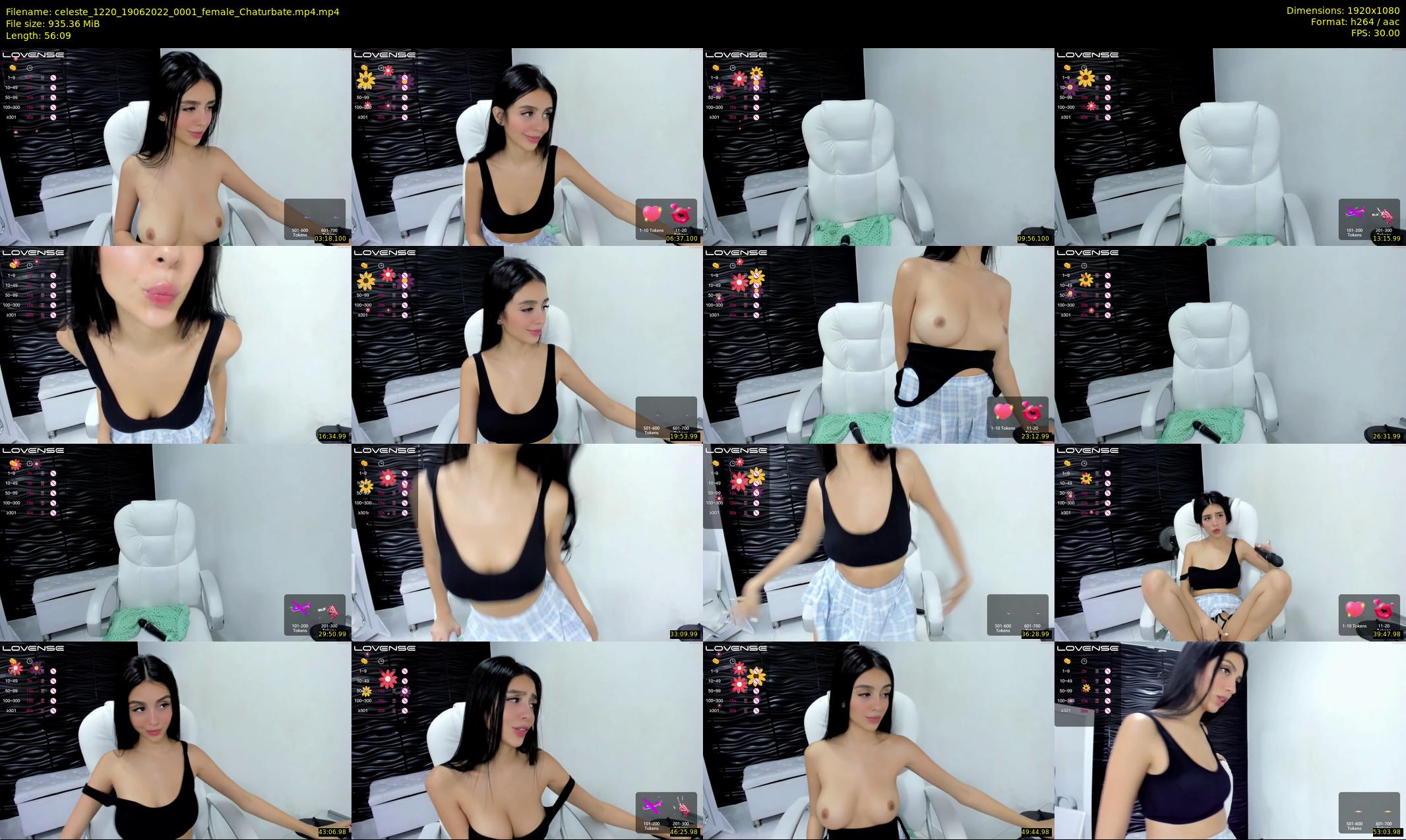 celeste_1220 — 57 minute Chaturbate female cam show recording, 1080p, Jun 19, 2022