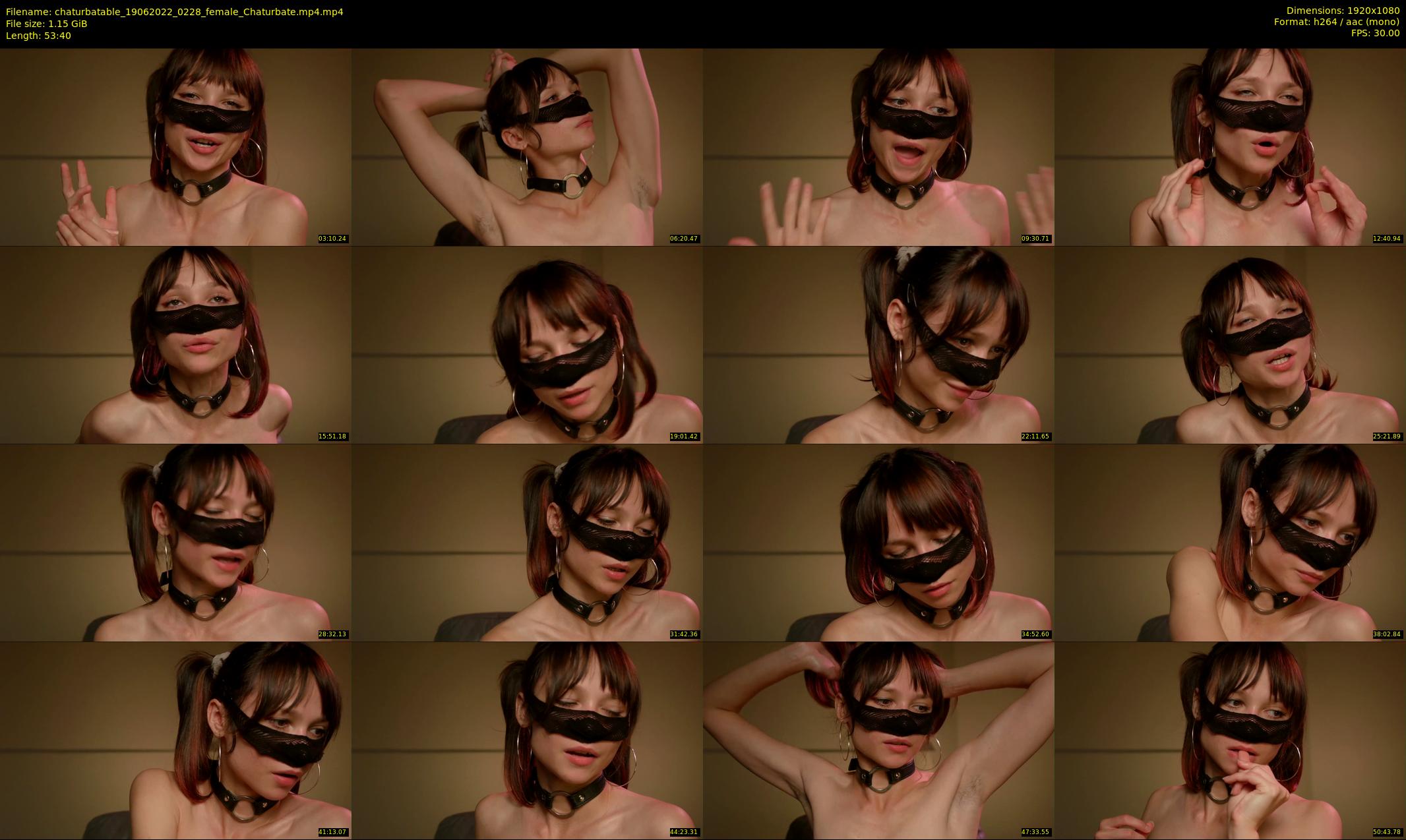 chaturbatable — 54 minute Chaturbate couple cam show recording, 1080p, Jun 19, 2022