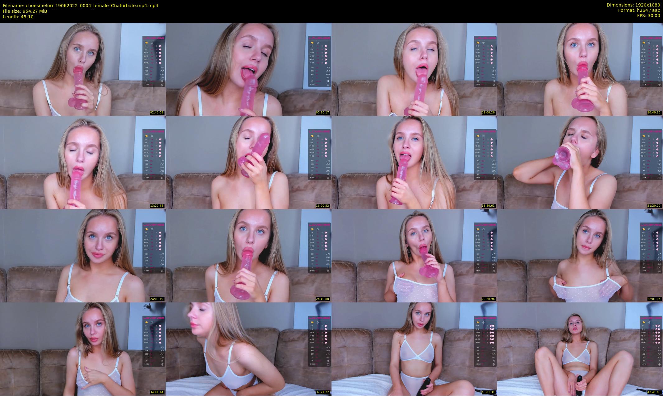 choesmelori — 46 minute Chaturbate couple cam show recording, 1080p, Jun 19, 2022