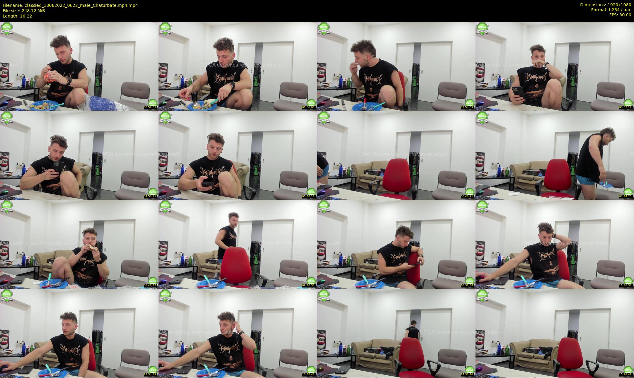 classied — 17 minute Chaturbate male cam show recording, 1080p, Jun 18, 2022