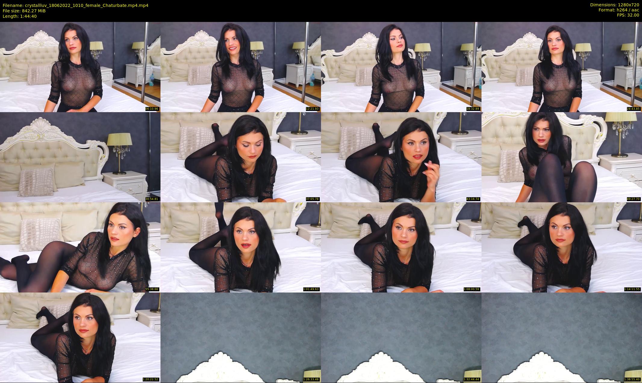 crystallluv — 105 minute Chaturbate female cam show recording, 720p, Jun 18, 2022