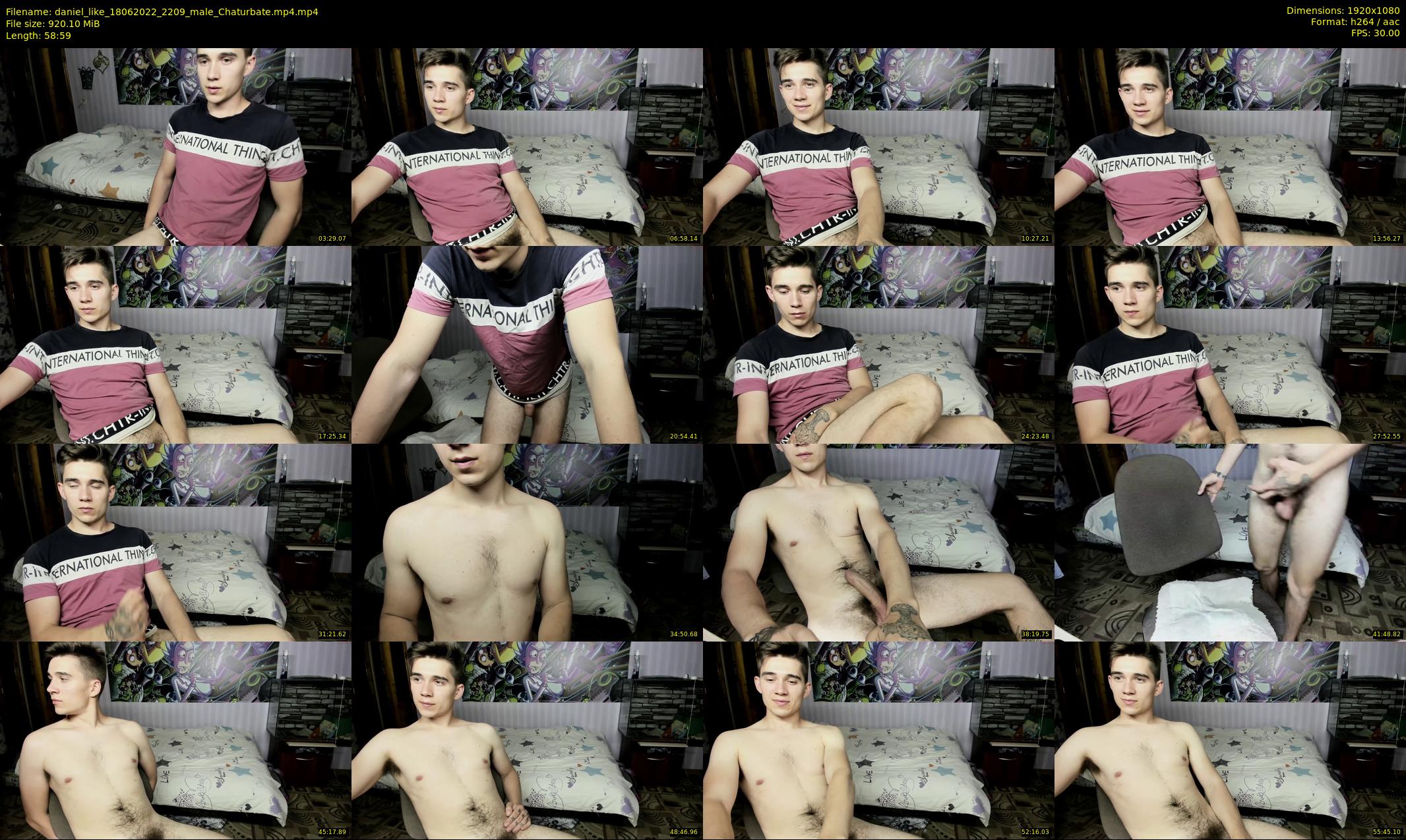 daniel_like — 59 minute Chaturbate male cam show recording, 1080p, Jun 18, 2022