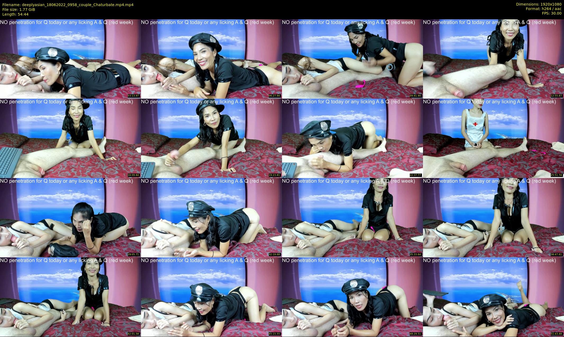 deeplyasian — 55 minute Chaturbate couple cam show recording, 1080p, Jun 18, 2022